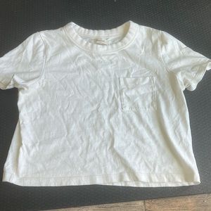 Madewell crop tee